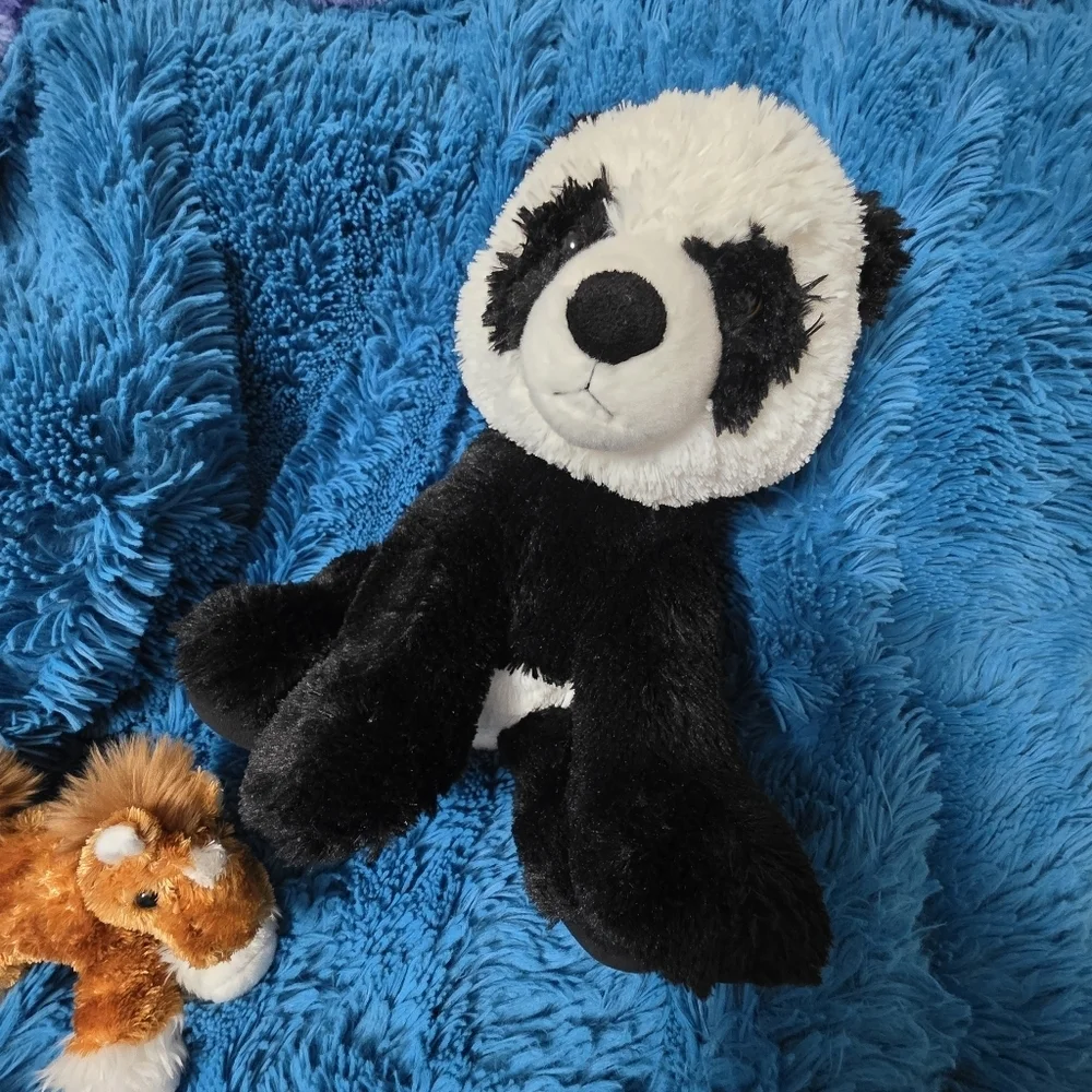 Aurora Panda And Horse Plush Toy Animals
